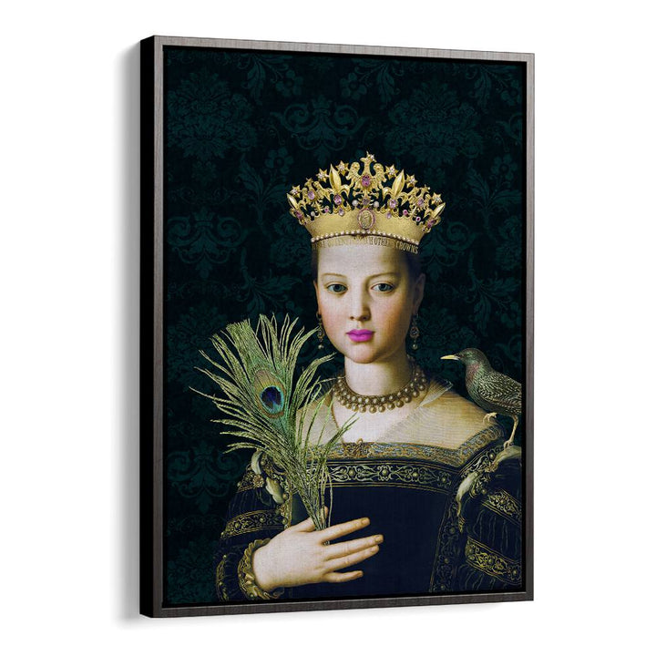 QUEEN CROWN , PORTRAITS & FIGURATIVE ILLUSTRATIONS