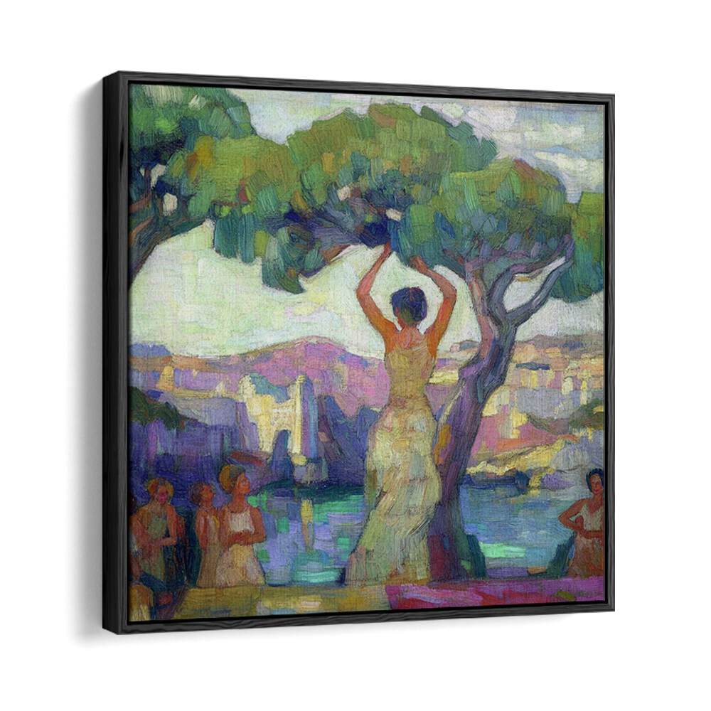 Elegant woman in a dress enjoying a serene outdoor setting, embodying sophistication and style. Perfect for any occasion.