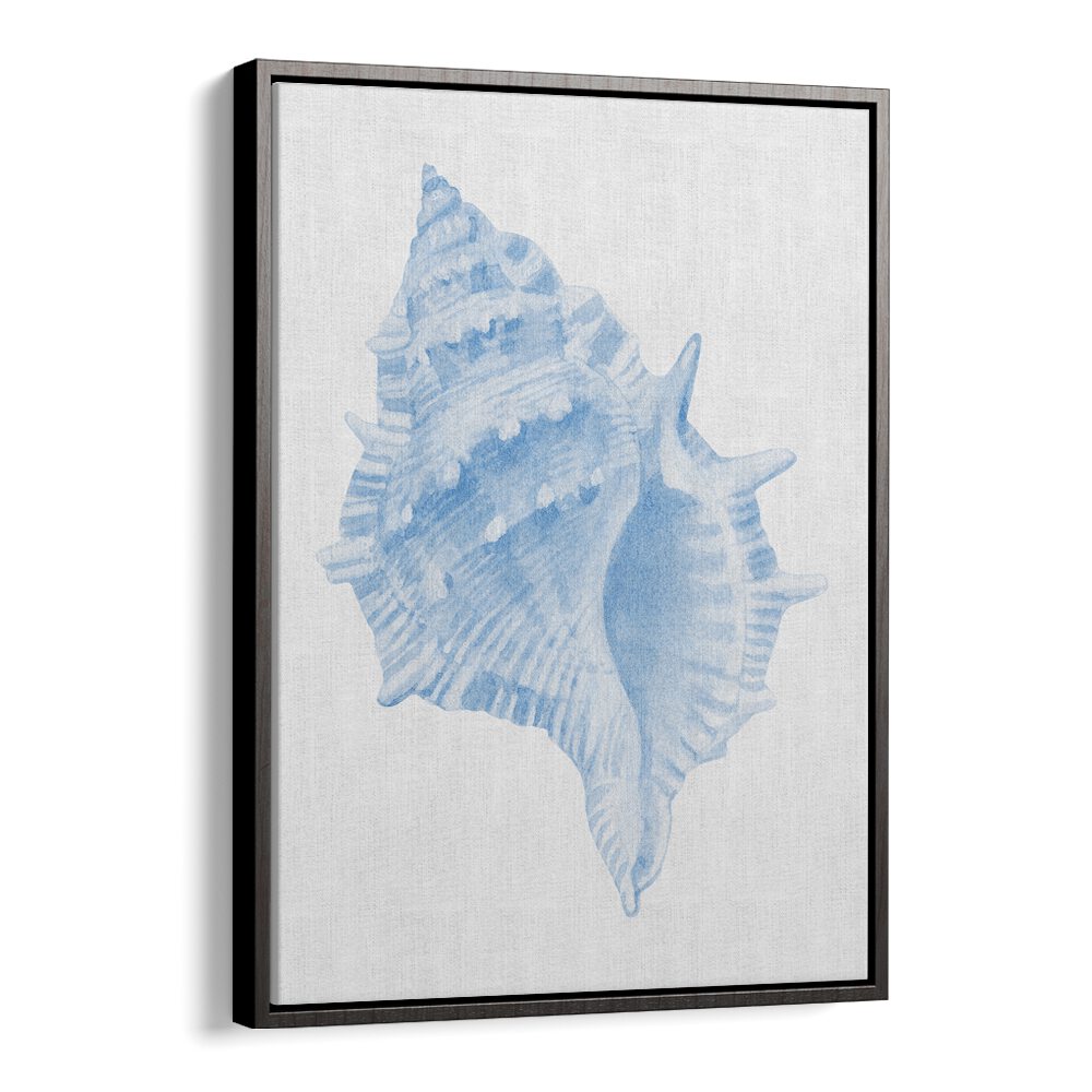 One Blue Conch, Beach Paintings showcases a stunning blue conch shell that enhances any coastal-themed decor.