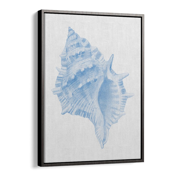 One Blue Conch, Beach Paintings showcases a stunning blue conch shell that enhances any coastal-themed decor.