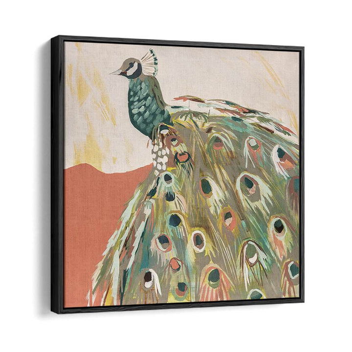 Vibrant PEACOCK SALMON, ANIMAL PAINTINGS showcasing abstract beauty and intricate textures for your home decor.