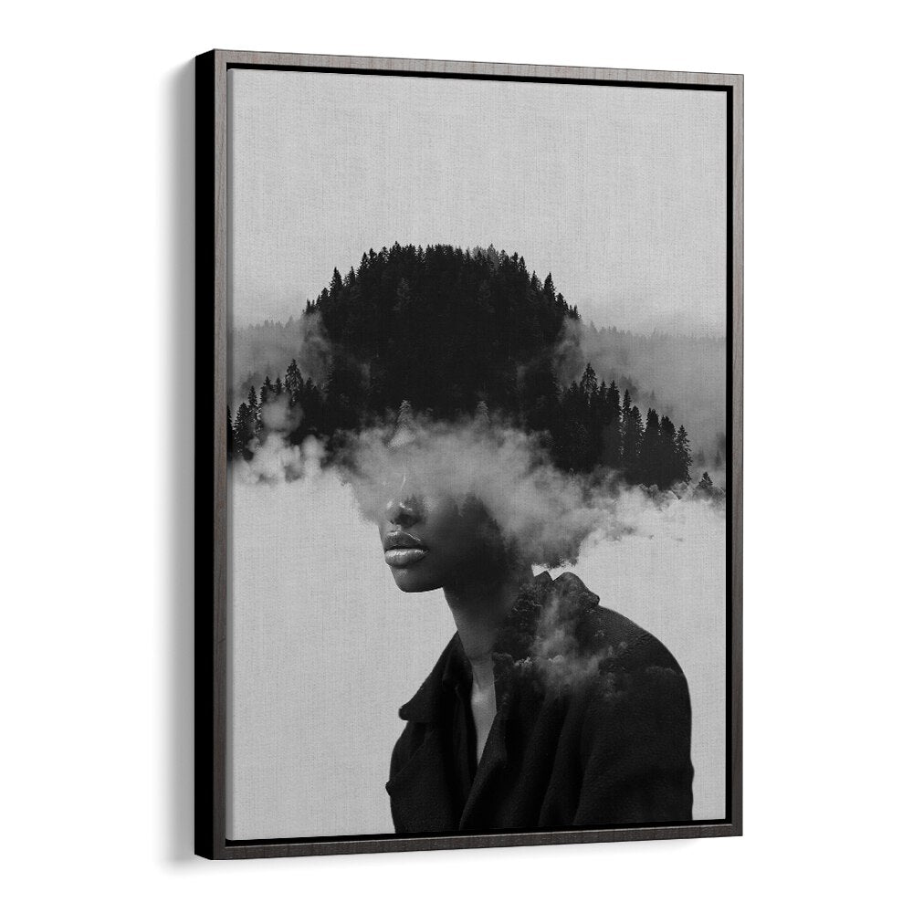 Explore FOGGY THOUGHTS, SURREAL ART PRINTS, blending nature and emotion to uplift your space with clarity.