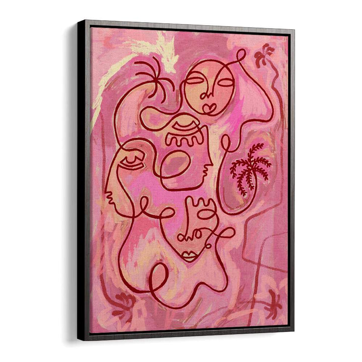 ESCAPE TO PEACE , BOHO ART PAINTINGS