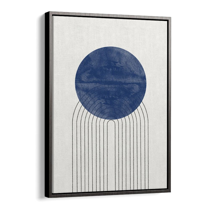 Elevate your space with the BLUE MOON NO II., ABSTRACT PAINTINGS, a stunning piece of modern abstract art.