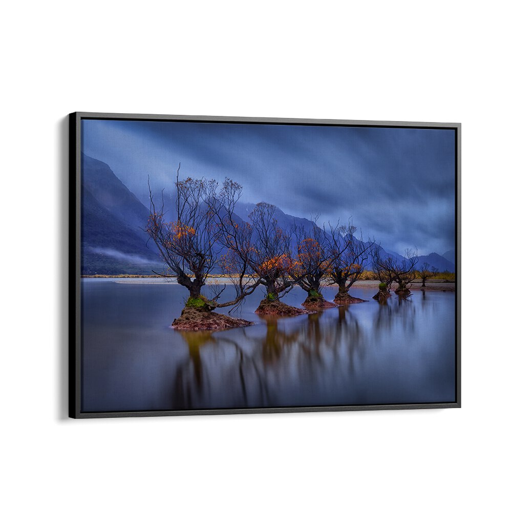 GLENORCHY IN BLUE HOURS BY MICHAEL ZHENG , LANDSCAPE PHOTO PRINTS