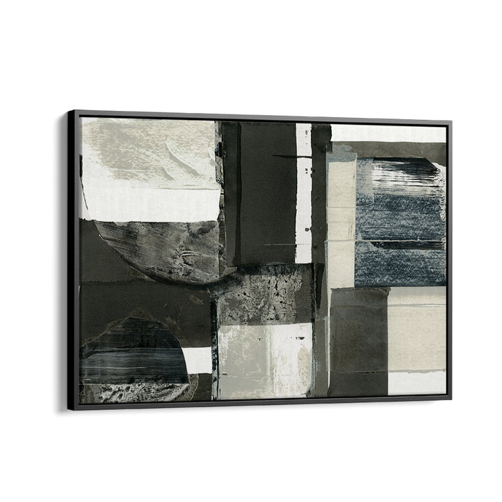 Stylish MONOCHROME SHAPES LIGHT I, ABSTRACT PAINTINGS enhance modern spaces with sophistication and artistry.