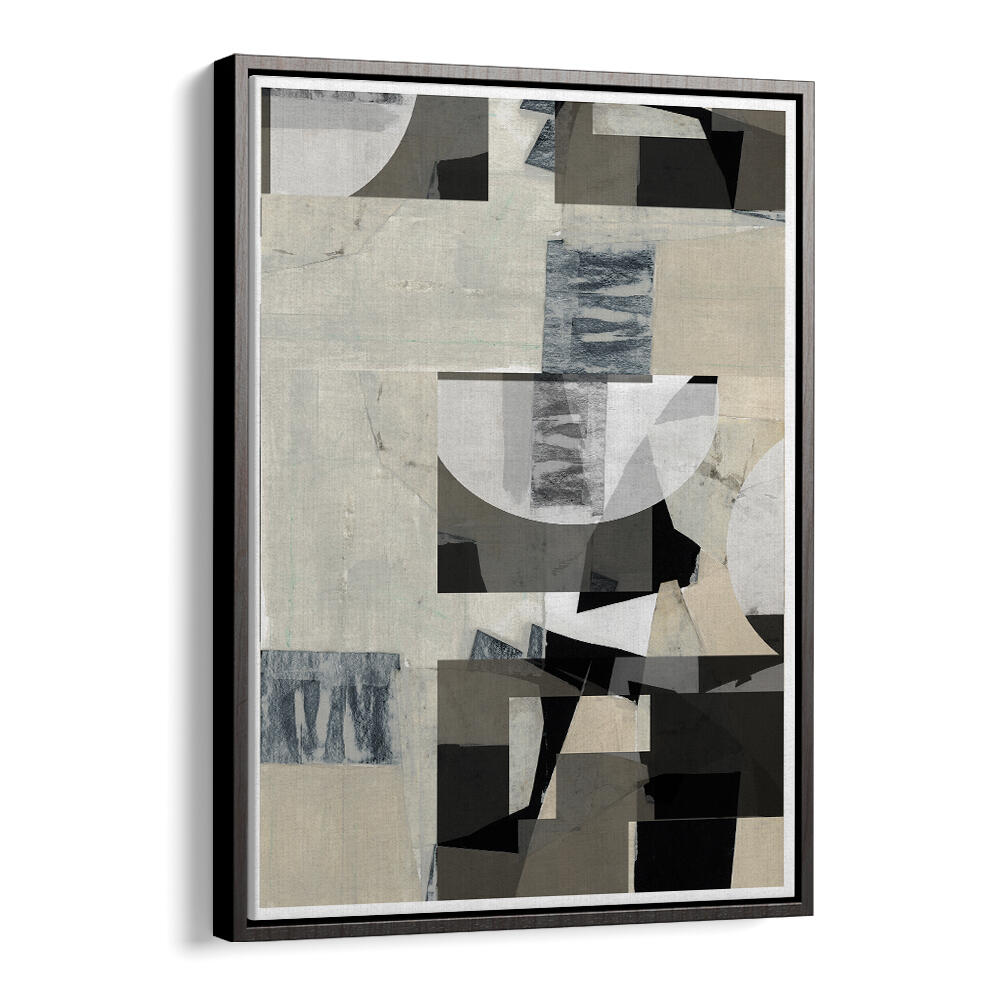 Monochrome Composition No III, abstract paintings showcasing modern artistry to elevate any space with sophistication.