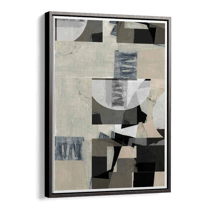 Monochrome Composition No III, abstract paintings showcasing modern artistry to elevate any space with sophistication.
