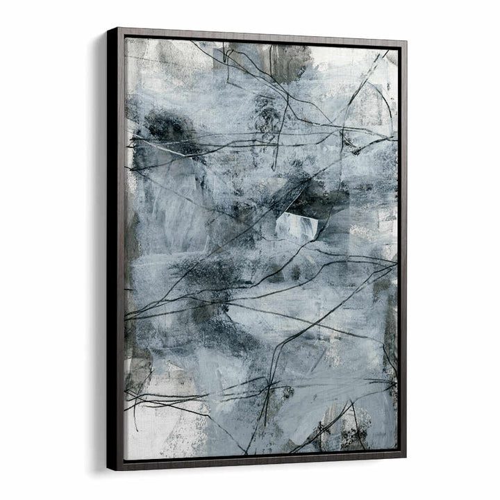 Stunning REMOTE VIEWING I, ABSTRACT PAINTINGS features bold colors and intricate shapes, perfect for modern spaces.