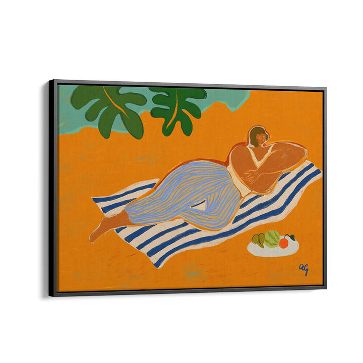 A DAY AT THE BEACH , PORTRAITS & FIGURATIVE ILLUSTRATIONS