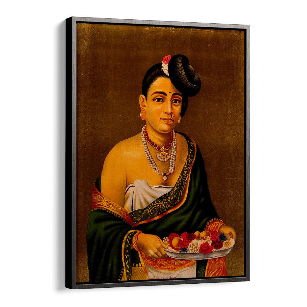 A NAYAR LADY WITH DISTINCTIVE HAIRSTYLE