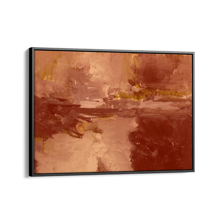 Vibrant shades blend beautifully in A PEACEFUL PANORAMA, ABSTRACT PAINTINGS, perfect for a serene home atmosphere.