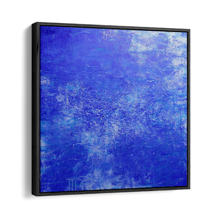 ABSTRACT BLUE SEA BIRDS