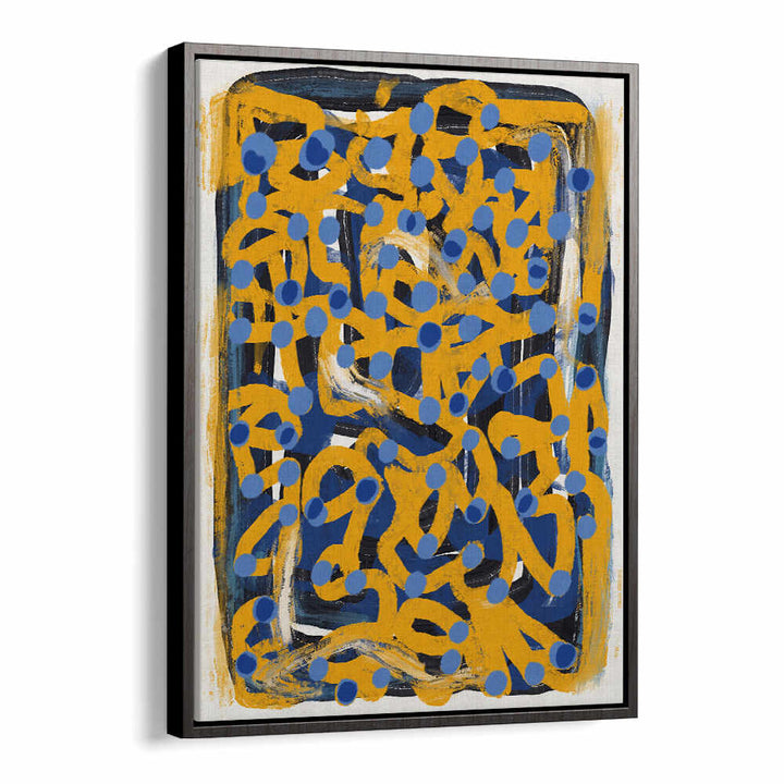 BLUE POLKA DOT , ABSTRACT PAINTINGS