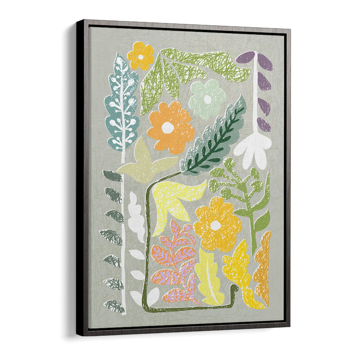 ABSTRACT FLORAL GARDEN