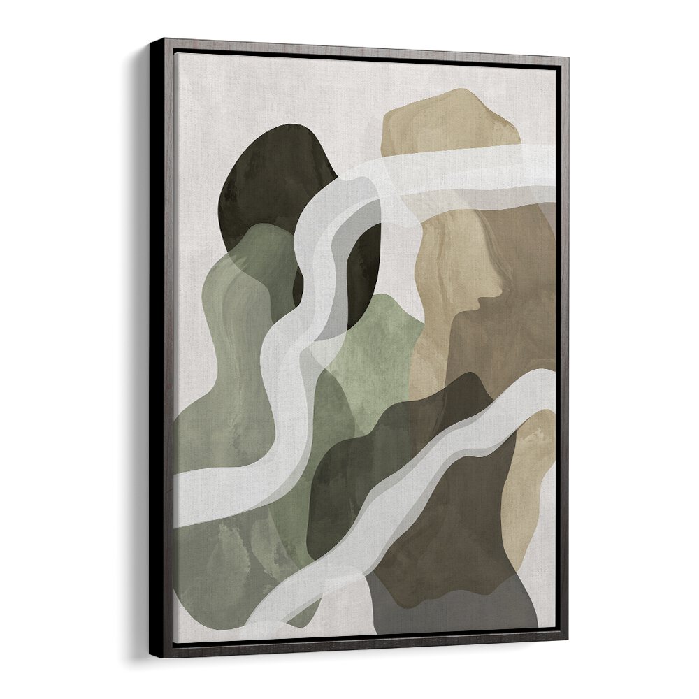 Vibrant ABSTRACT GREEN FORMS, ABSTRACT PAINTINGS enhance your space with unique design and color at your favorite store.