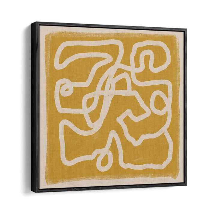 ABSTRACT LINES GOLD , LINE ART PAINTINGS