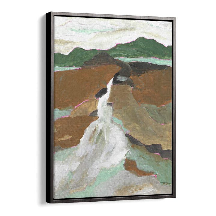 ABSTRACT MOUNTAIN WATERFALL