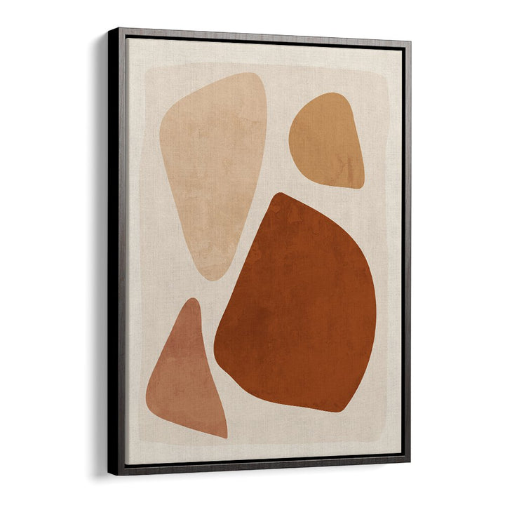 Stunning ABSTRACT SHAPES IX, GEOMETRIC ART PRINTS featuring earthy tones, perfect for modern decor.