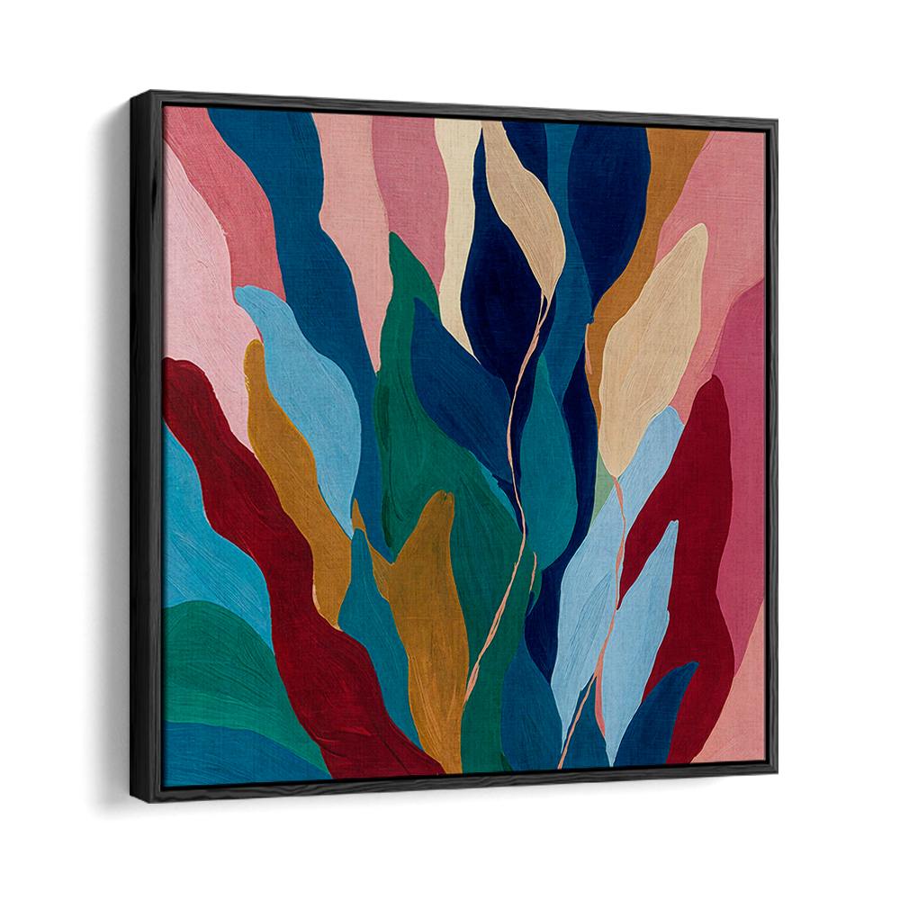 ABSTRACT TROPICAL LEAVES