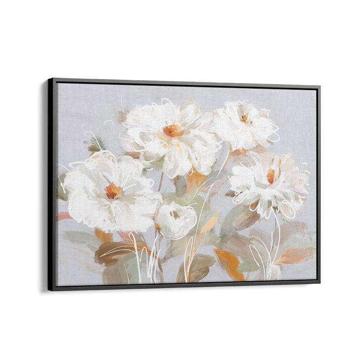ABSTRACT WHITE FLOWERS