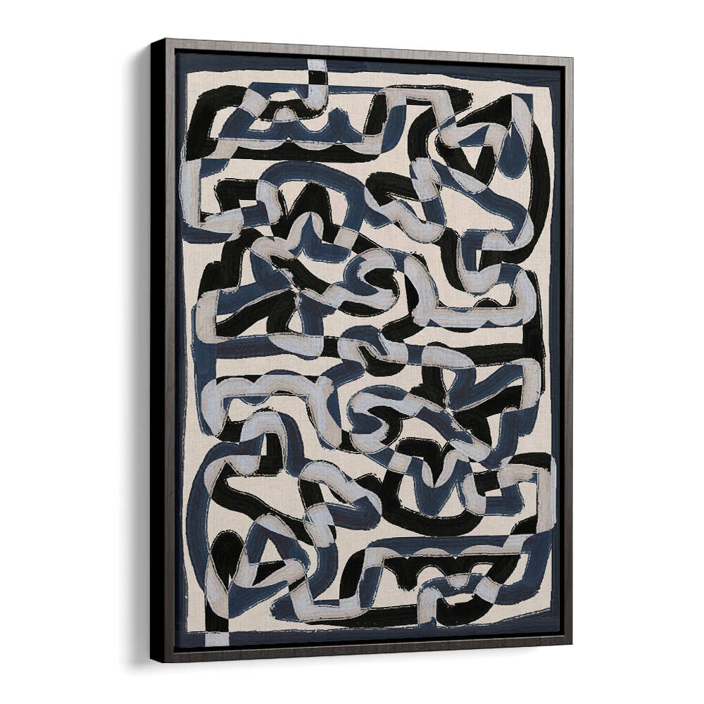 ABSTRACT GREY LINE IV , ABSTRACT PAINTINGS