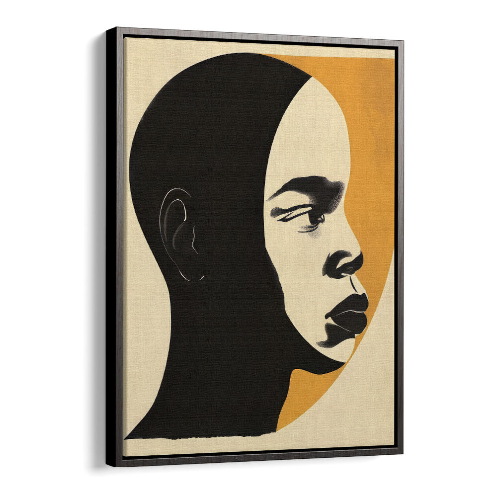 AFRICAN ART SMOOTH II , PORTRAITS & FIGURATIVE ILLUSTRATIONS