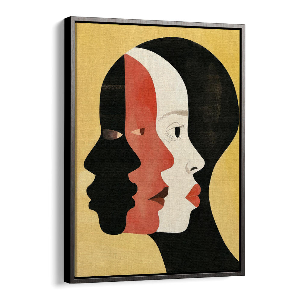 AFRICAN ART SMOOTH IV , PORTRAITS & FIGURATIVE ILLUSTRATIONS