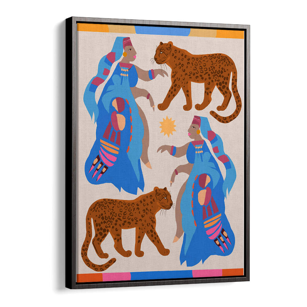 AFRICAN MYTHOLOGY , PATTERN ART PRINTS