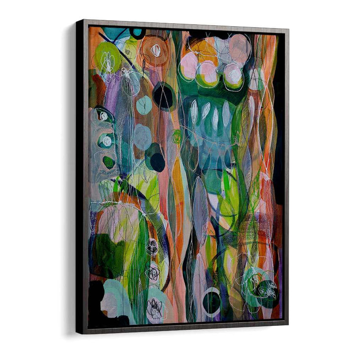 Colorful and vibrant AMAZONIA I, ABSTRACT PAINTINGS bring contemporary elegance to any home decor.