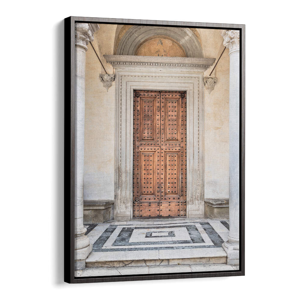 ANCIENT BROWN DOOR