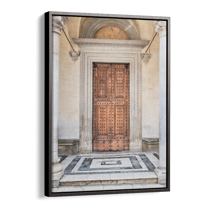 ANCIENT BROWN DOOR