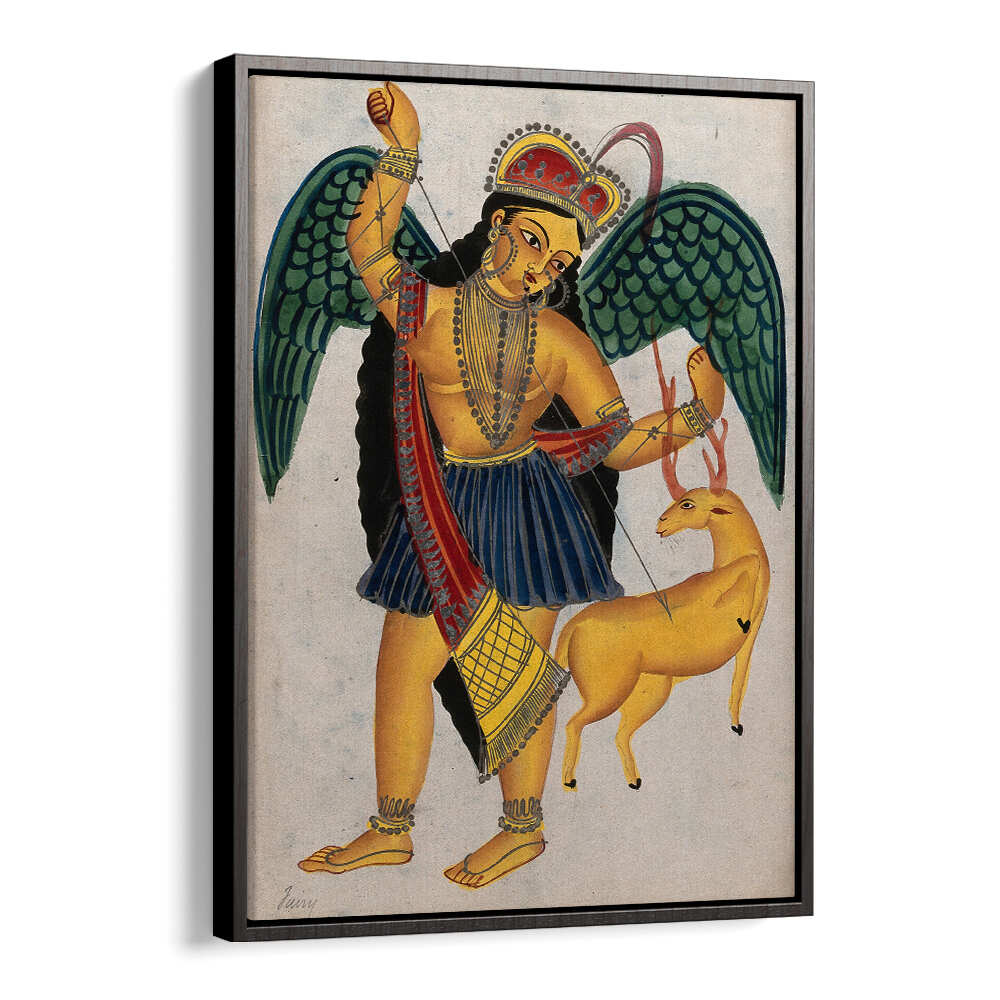 APSARA WITH PET DEER