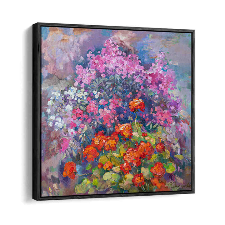 AROMA OF AUGUST , FLORAL FLOWER PAINTINGS