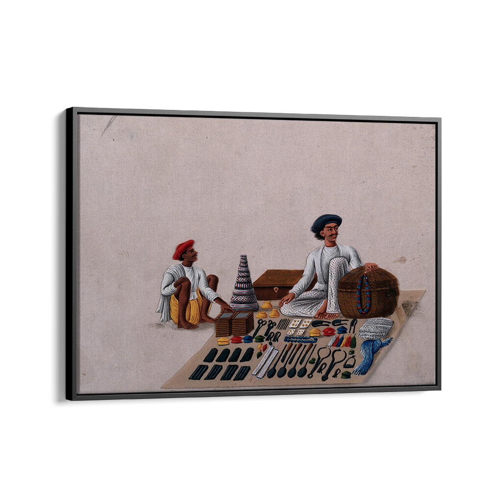 A STREET VENDOR SELLING