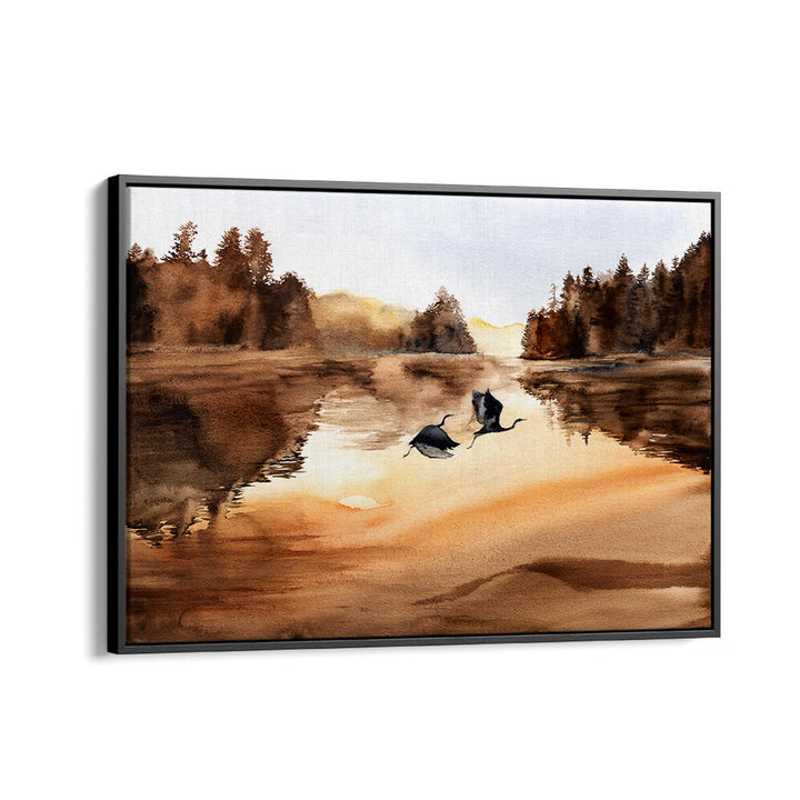 AUTUMN PASSAGE , LANDSCAPE PAINTINGS