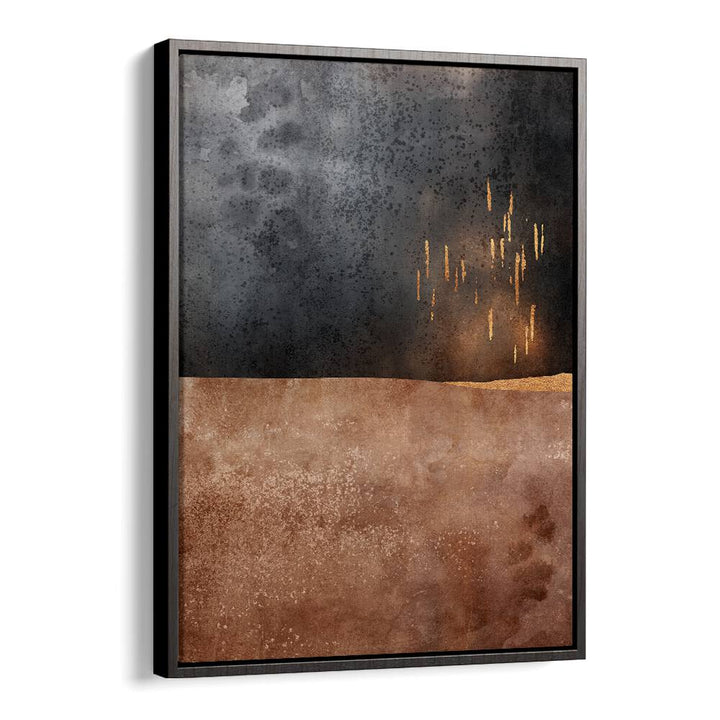 Stunning AUTUMN RAIN II, ABSTRACT PAINTINGS artwork featuring a vibrant blend of colors, perfect for enhancing any space.