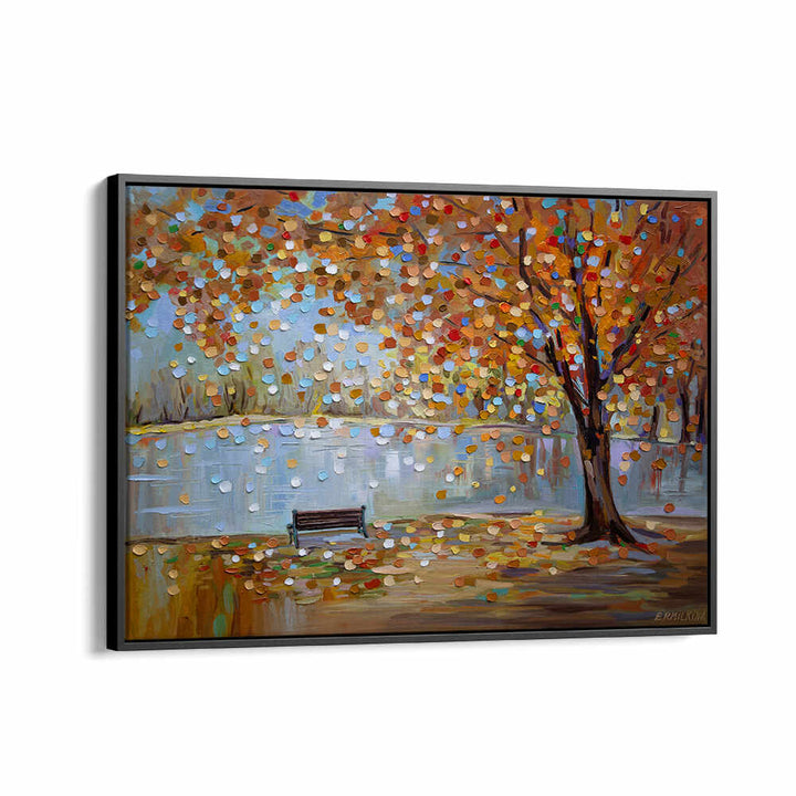AUTUMN VEIL , MODERN IMPRESSIONISM PAINTINGS