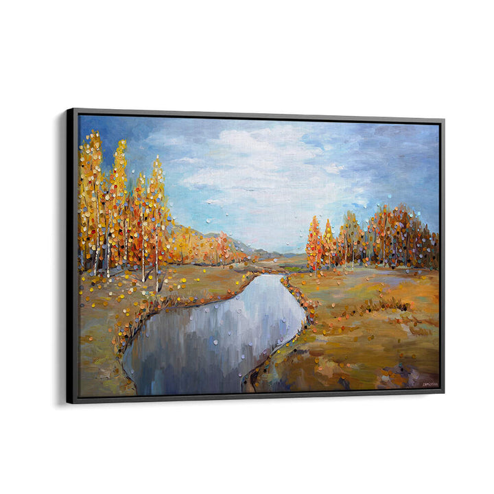 AUTUMN , MODERN IMPRESSIONISM PAINTINGS