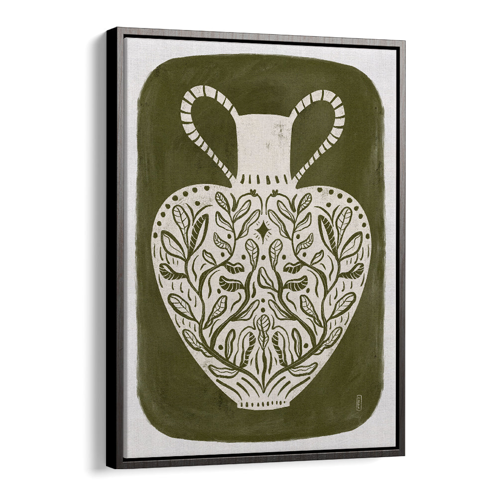 BOTANICAL FOLK VASE