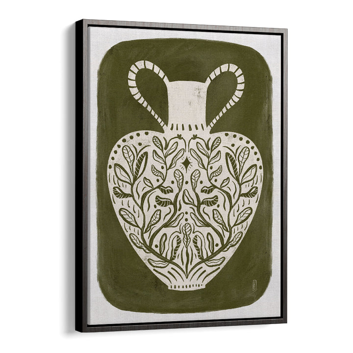 BOTANICAL FOLK VASE