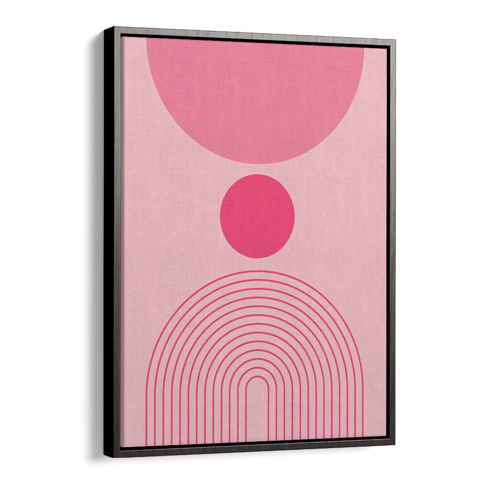 BAUHAUS BOHO PINK I ,BOHO ART PAINTINGS