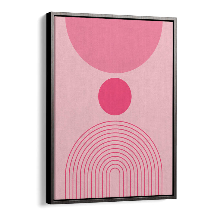 BAUHAUS BOHO PINK I ,BOHO ART PAINTINGS