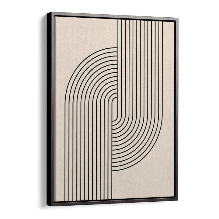 BAUHAUS BOHO BLACK V , BOHO ART PAINTINGS