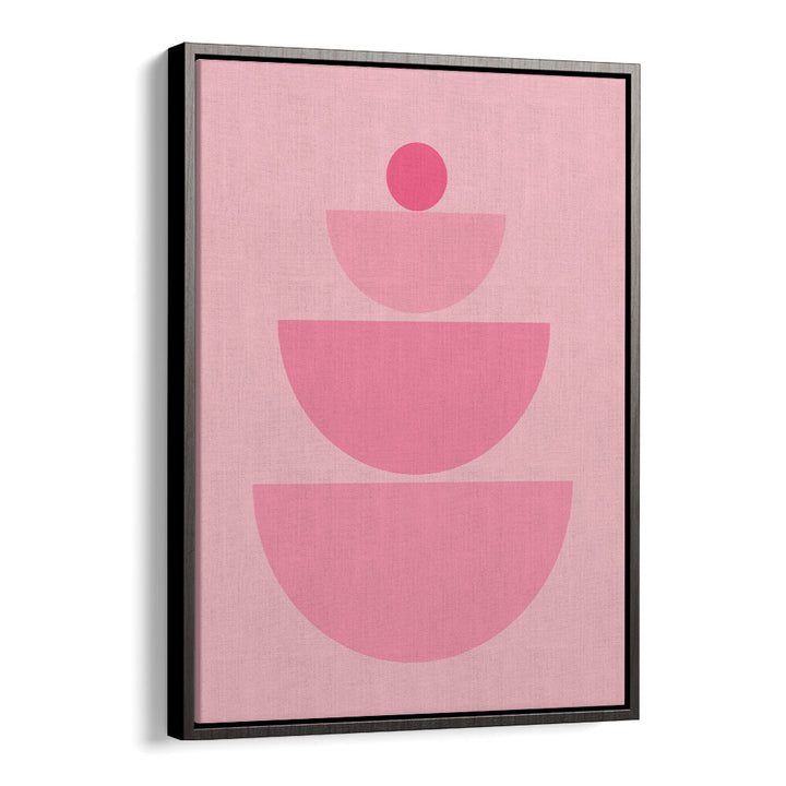 BAUHAUS BOHO PINK IV , BOHO ART PAINTINGS