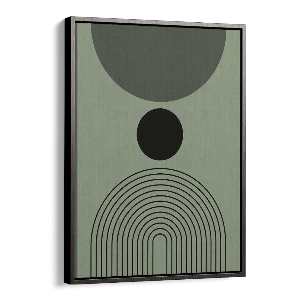 BAUHAUS BOHO SAAGE GREEN I , BOHO ART PAINTINGS