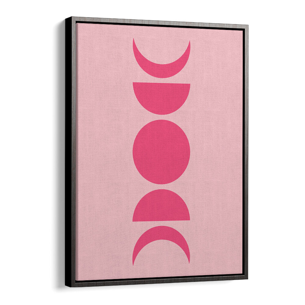 BAUHAUS BOHO PINK VII , BOHO ART PAINTINGS