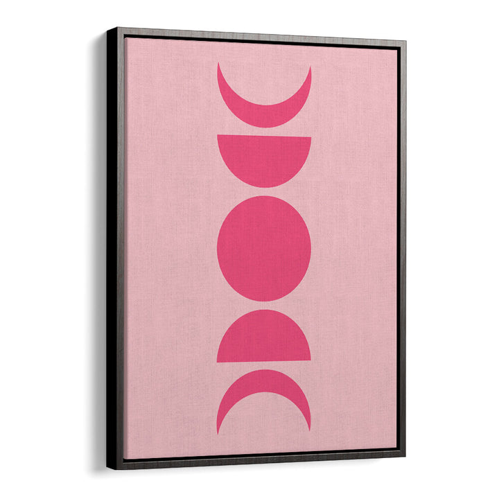 BAUHAUS BOHO PINK VII , BOHO ART PAINTINGS