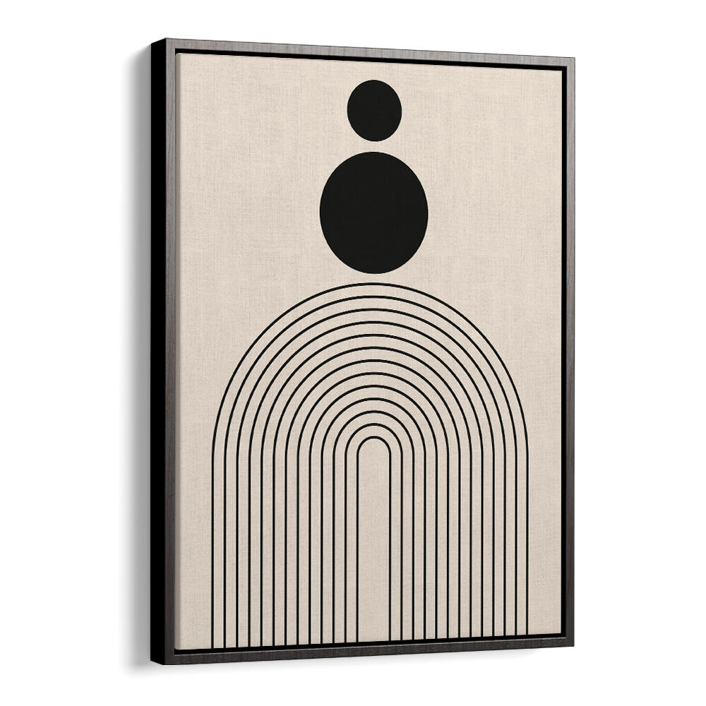 BAUHAUS BOHO BLACK III , BOHO ART PAINTINGS