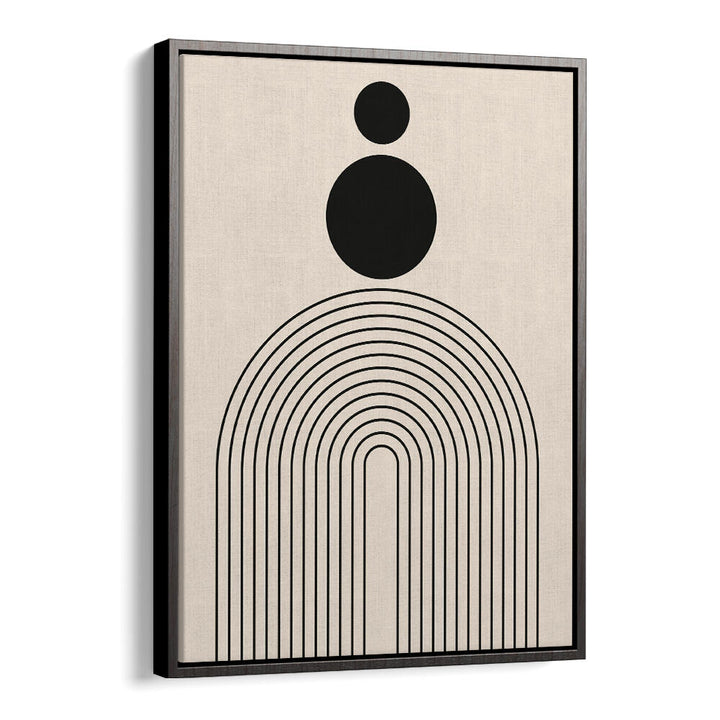 BAUHAUS BOHO BLACK III , BOHO ART PAINTINGS